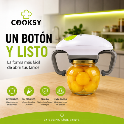 Cooksy Abrebotes Eléctrico